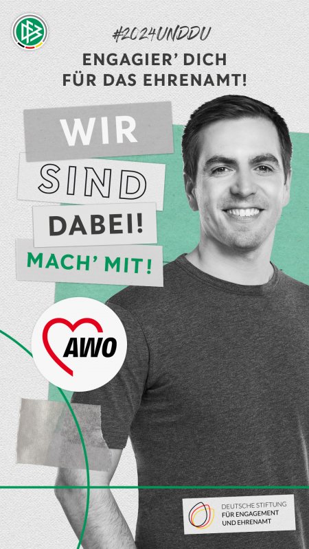 Philipp Lahm Engagier dich für'
s Ehrenamt
