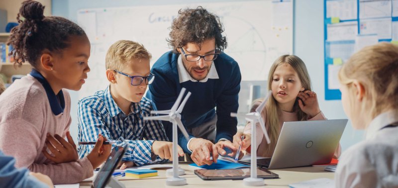Schüler*innen im Unterricht