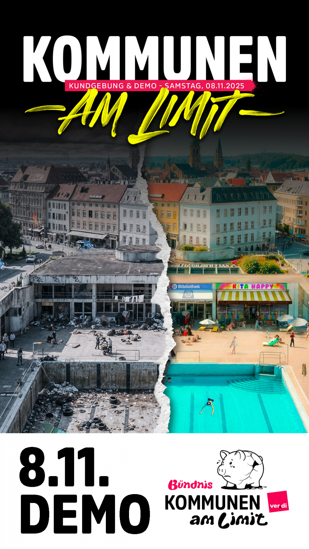 Einleitungsbild Wir machen mit! Demonstration und Kundgebung: 
