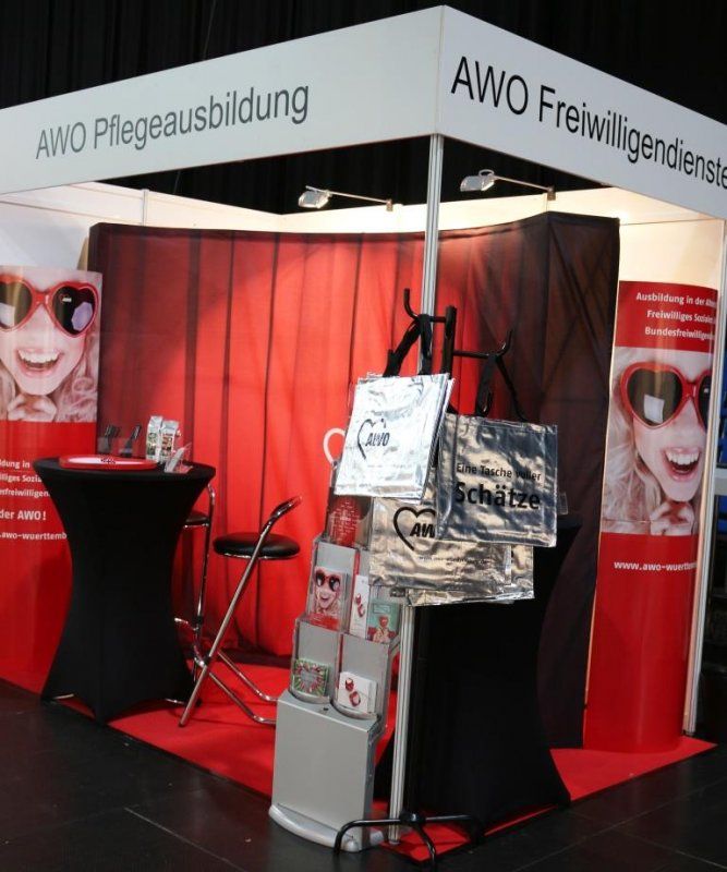 Der Messestand der AWO auf der HORIZON