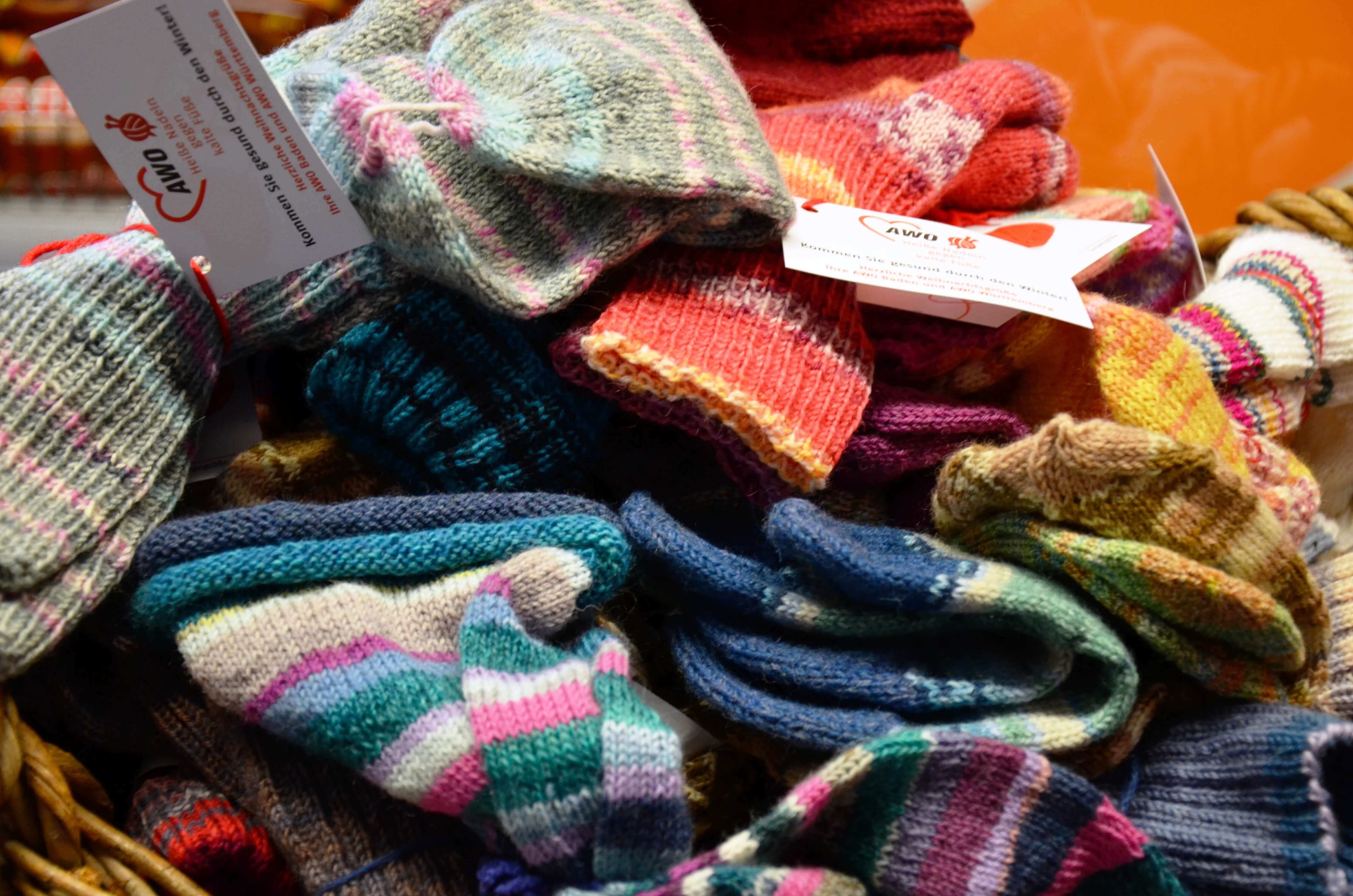 Sockenberg selbstgestrickt