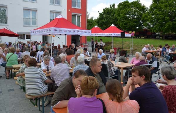 Auftritt der Geschwister Popp