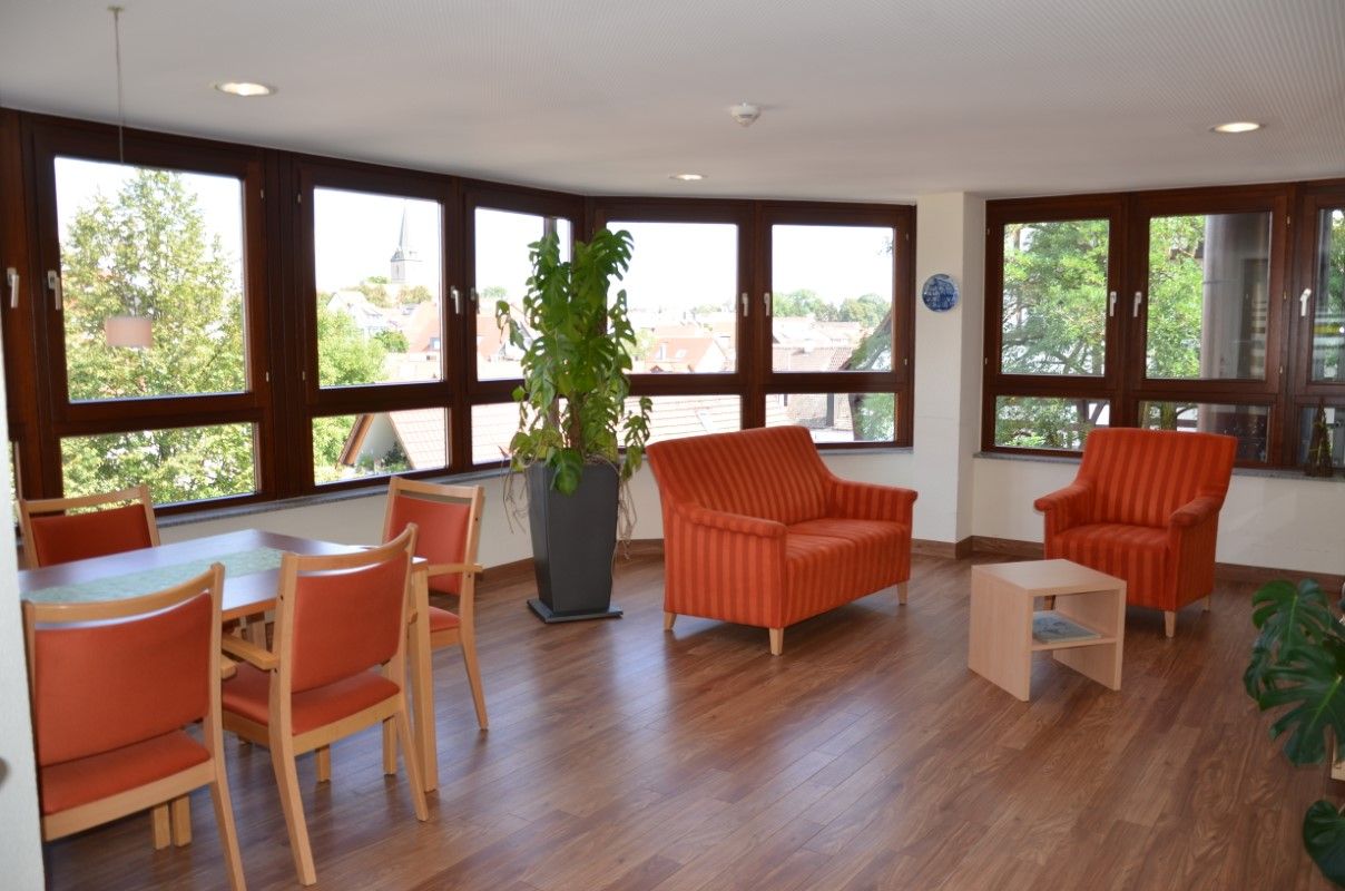 Gemütliche Möbel im Seniorenzentrum Kornwestheim