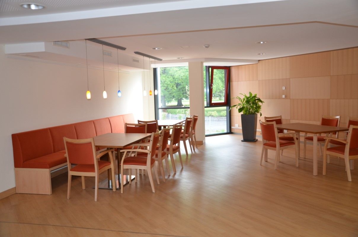 Sitzecke die zum gemeinsamen verweilen einlädt