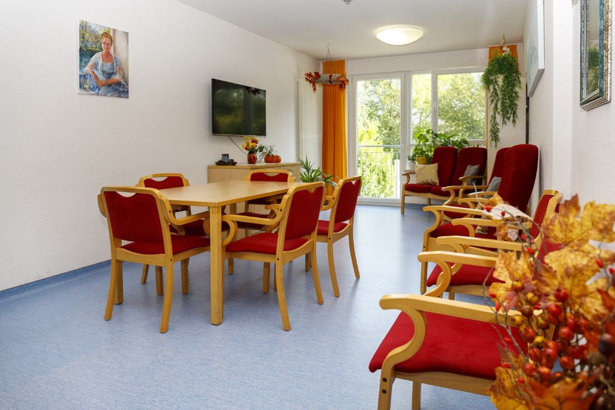 Aufenthaltsraum im Seniorenzentrum