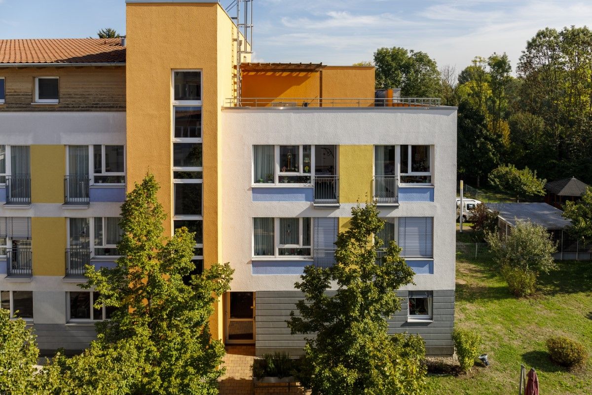 Blick auf das Seniorenzentrum