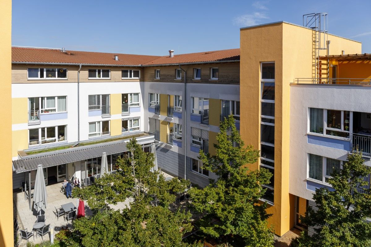 Der Innen des Seniorenzentrums