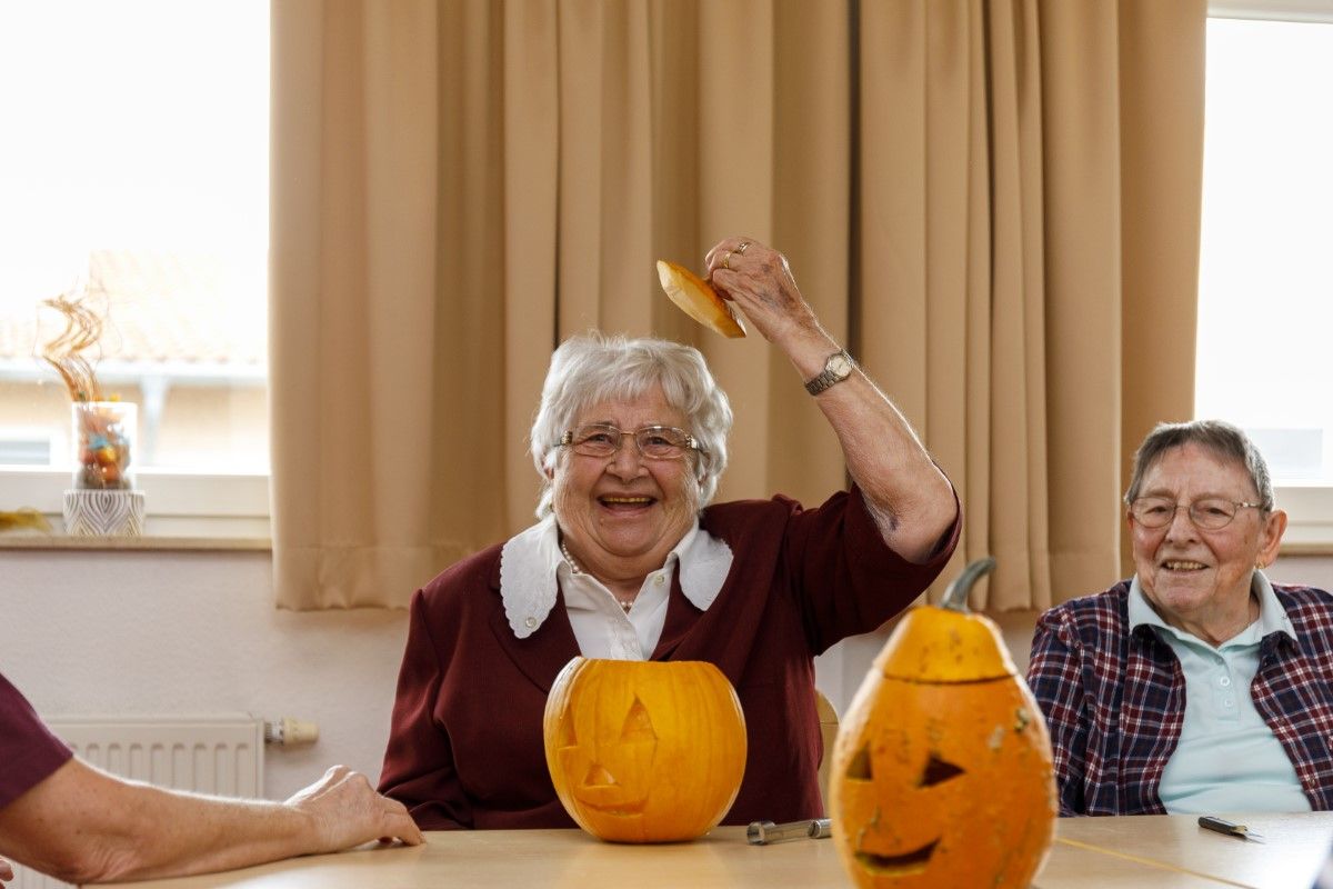 Spaß mit Kürbissen