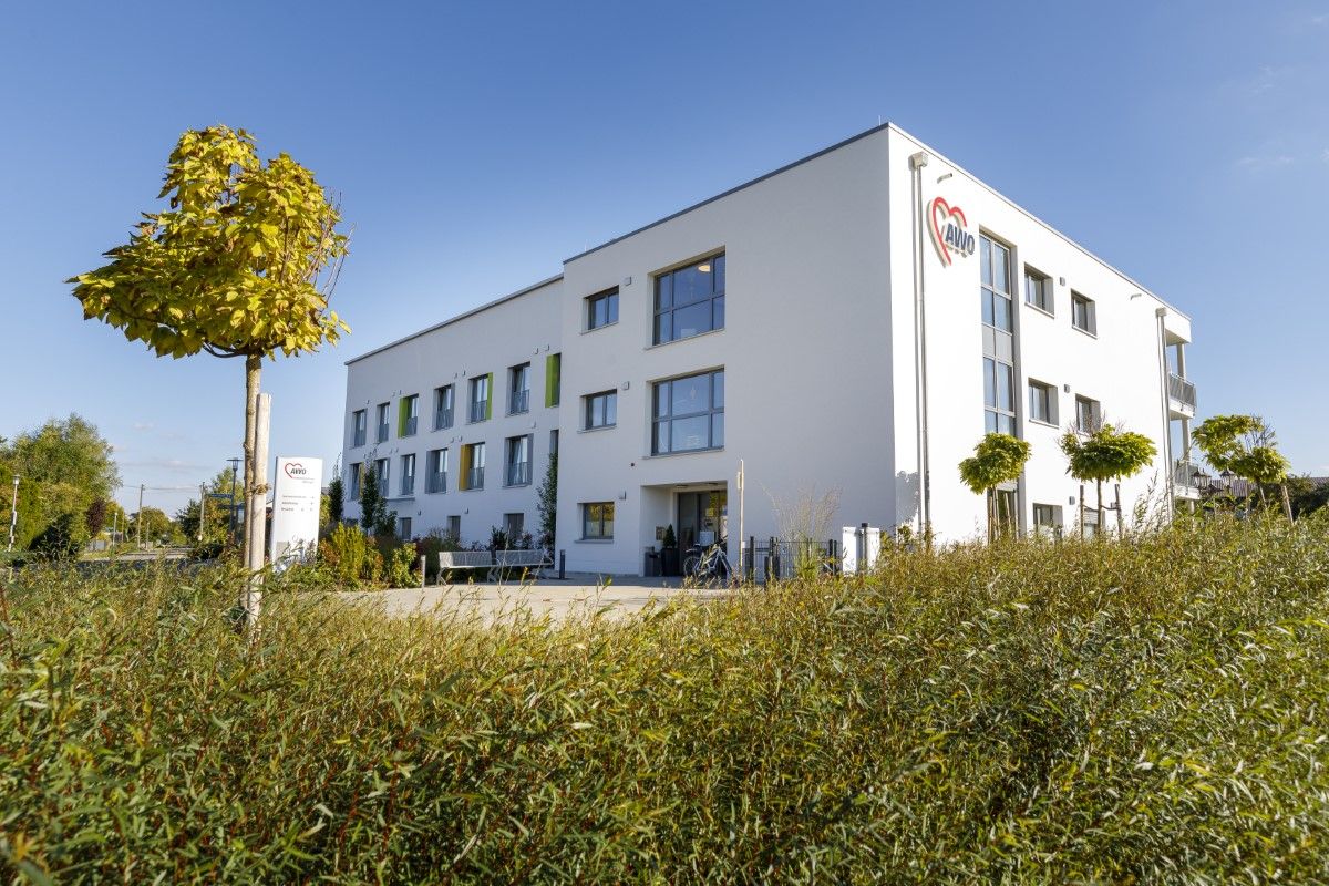 Außenansicht des Seniorenzentrums Nellingen
