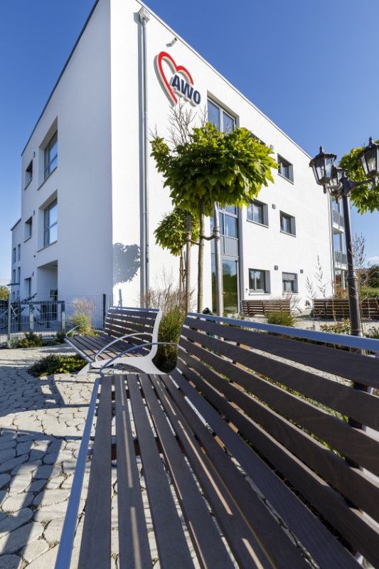 Detailansicht des Gebäudes