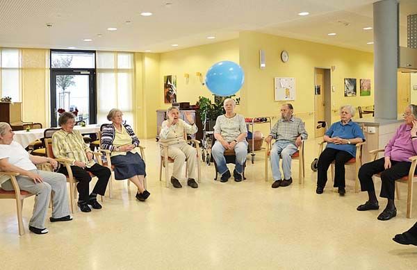 Ballspielen hält fit