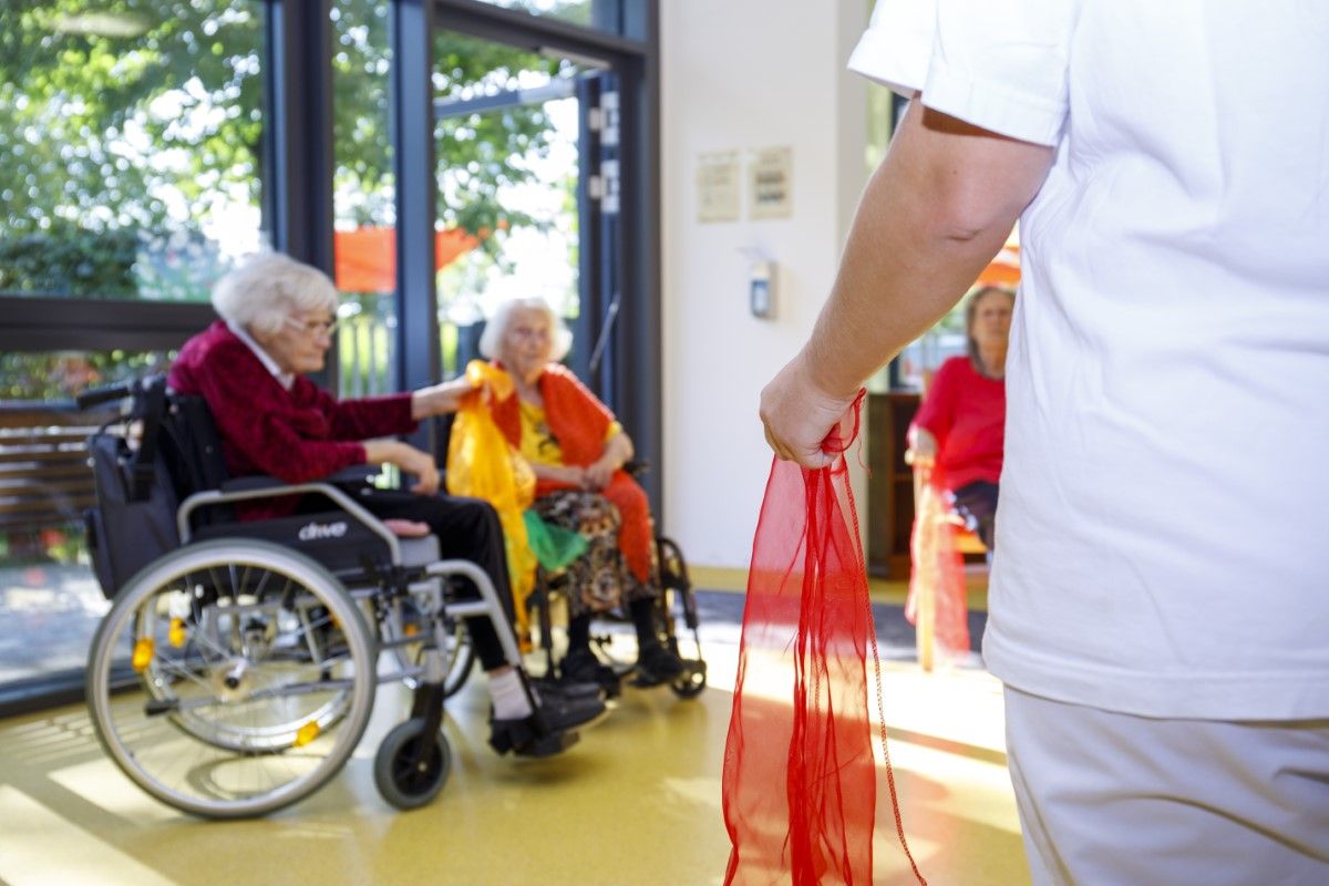 Fit bleiben im Seniorenzentrum