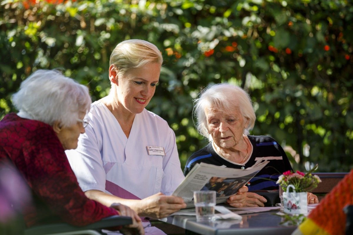 Lesen an der frischen Luft