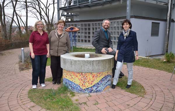 Einrichtungsleitung und Mitarbeiterinnen