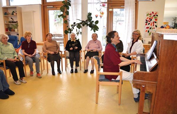 Singen in der Tagespflege