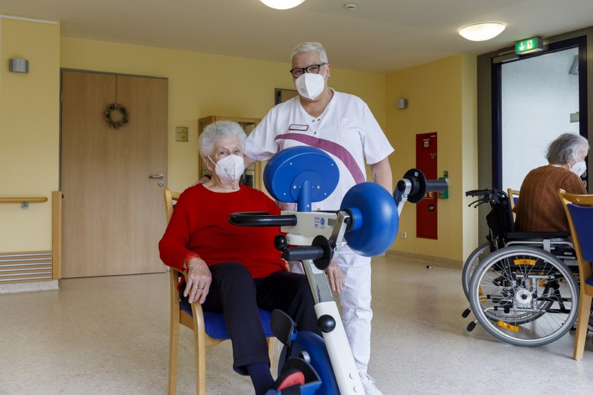 Physiotherapie in der Einrichtung