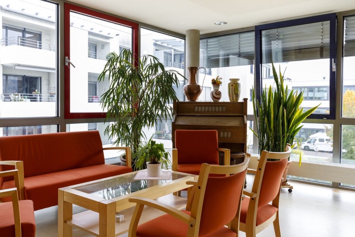 Gemütliche Sitzeke der Einrichtung