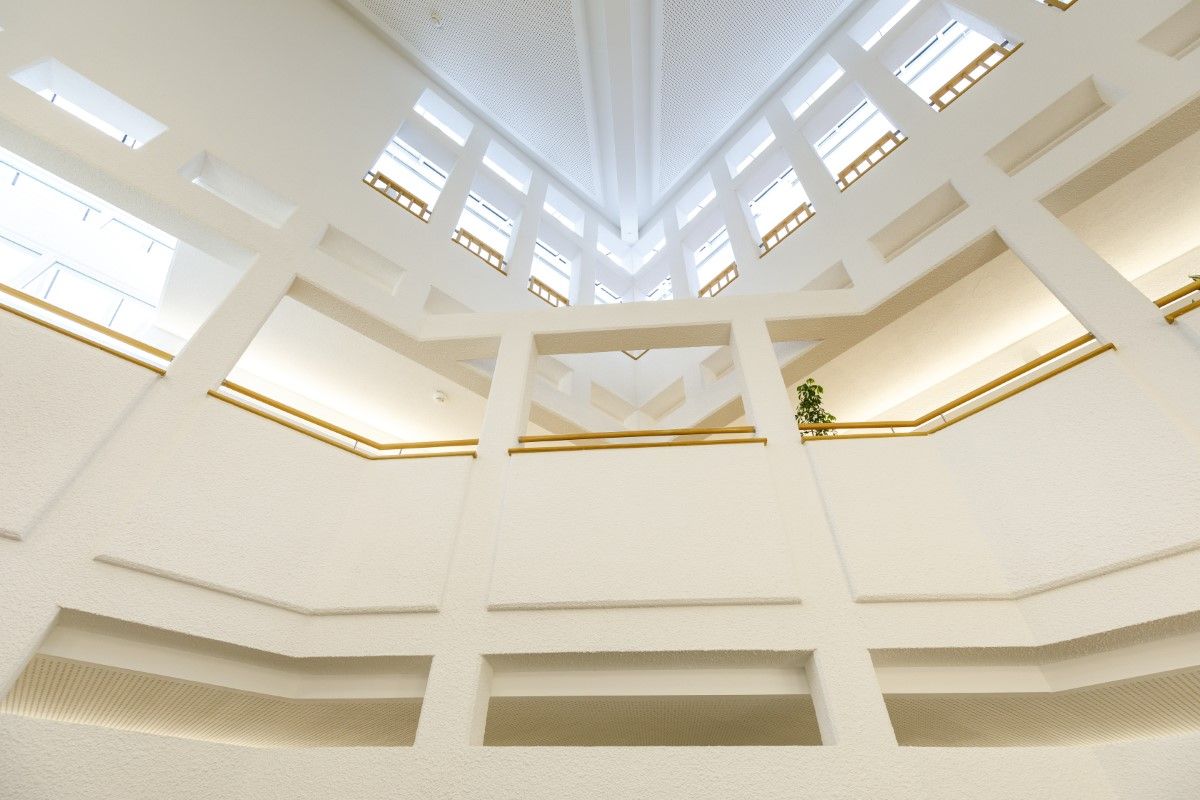 Moderne Architektur im Seniorenzentrum