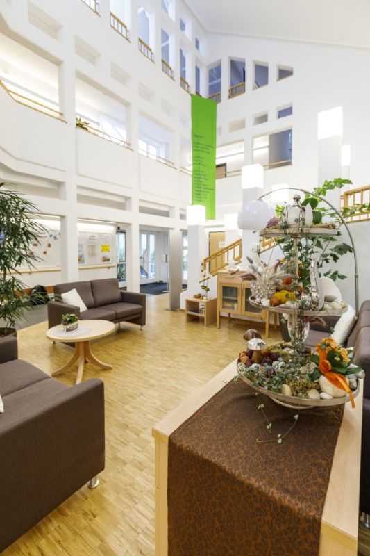 Foyerbereich des Seniorenzentrums