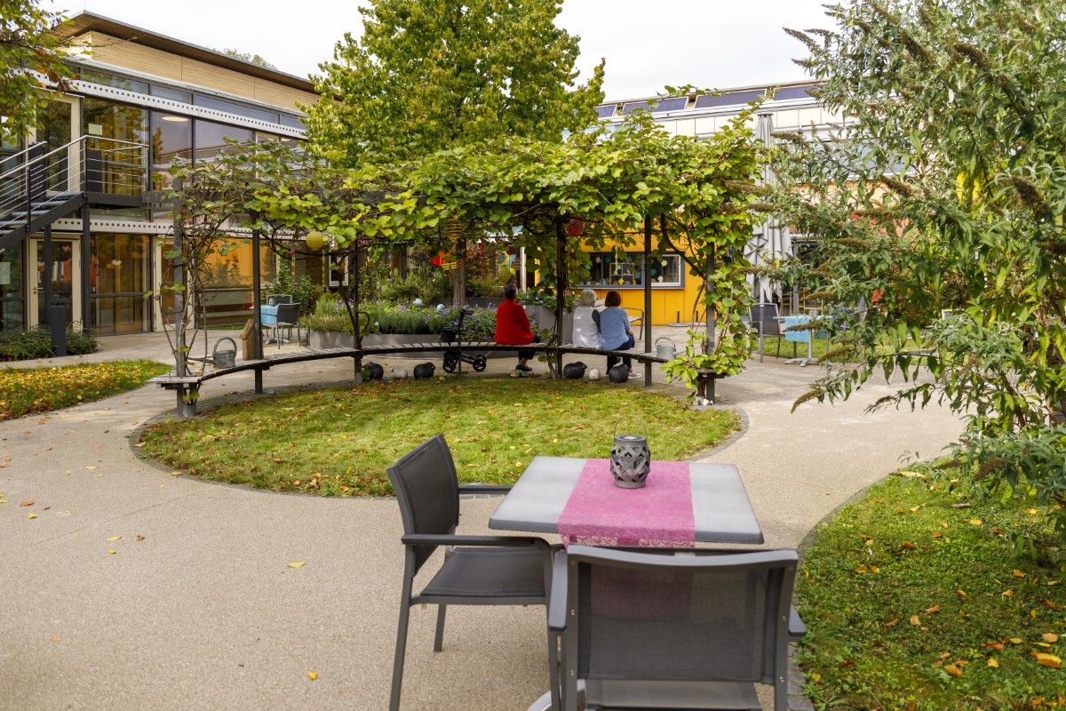 Schöner Außenbereich der zum verweilen einlädt