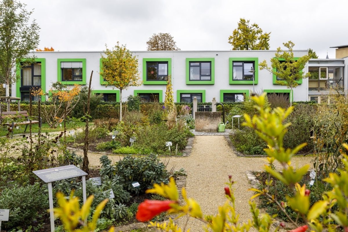 Garten im Seniorenzentrum